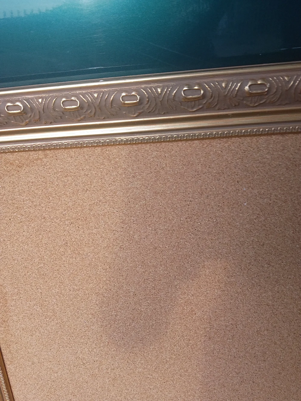 Ornate Gold Cork Bulletin Board - Gold Ballard Designs!!